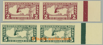 275687 - 1917 SPĚŠNÉ /ANK.219U-220U, Obdélník 2H a 5H, vodorovn�