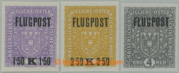 275689 - 1918 LETECKÉ FLUGPOST / ANK.225UI-227UI, 1,50K - 4K s přet