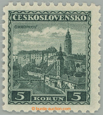 275706 - 1932 Pof.267 DV, Český Krumlov 5Kč zelená s DV 32/1A - d