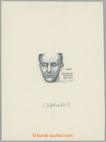 275720 - 1990 ZT  Pof.2927, Martinů 10Kčs, otisk nehotové fáze (c