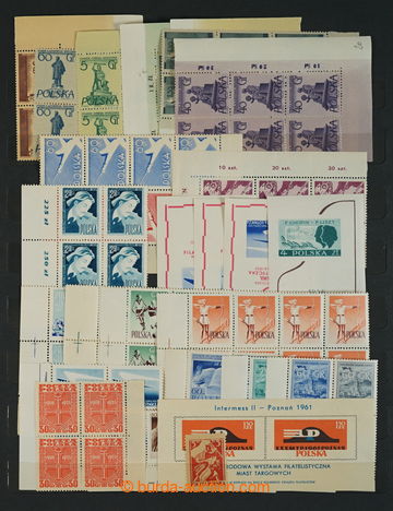 275721 - 1920-1980 [SBÍRKY]  sestava zn., aršíků a PL z různých