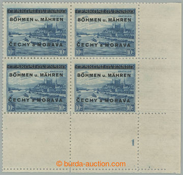 275727 -  Pof.K19 DČ, Bratislava 10Kč modrá, pravý dolní rohový