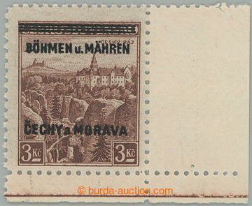 275736 -  Pof.16 PD, Český ráj 3Kč, pravý dolní rohový kus s �