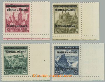 275751 -  Pof.13-15 PD, sestava 4 pravých dolních rohových kusů s