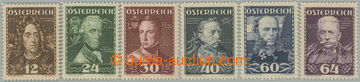 275762 - 1935 ANK.617-622, Vojevůdci, kompletní série; bez nálepk