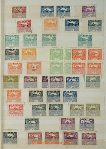 275764 - 1918-1939 [SBÍRKY]  PARTIE / v 16-stránkovém zásobníku 