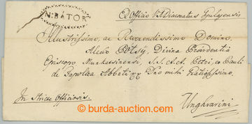 275780 - 1826 MAĎARSKO / přebal skládaného dopisu Ex Offo s ozdob