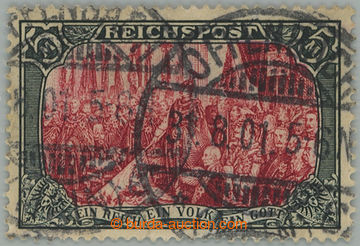 275784 - 1901 Mi.66, Výjevy REICHSPOST 5RM typ IV; upotřebená, zk.