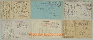 275802 - 1919-1920 ČS. PP NA PODKARPATSKÉ RUSI / sestava 6ks celist