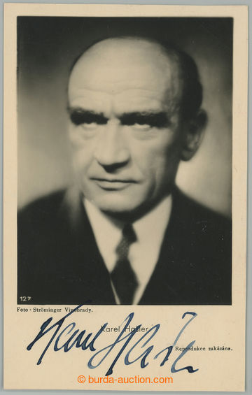 275842 -  HAŠLER Karel (1879–1941), známý český písničkář,