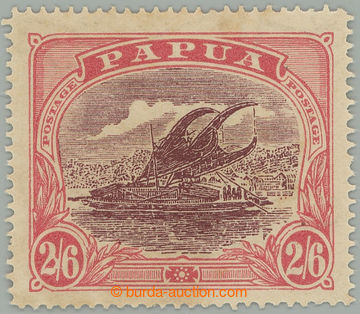275851 - 1916-1931  SG.103var, Lakatoi 2/6P s menším nápisem PAPUA