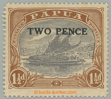 275855 - 1931 SG.122a, přetisková Lakatoi 2P/1½P s menším nápis