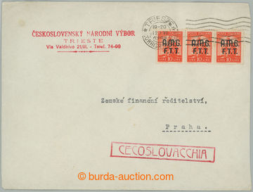 275903 - 1948 TERST / dopis adresovaný do ČSR z Čs. národního v�