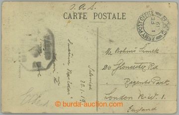 275904 - 1919 SALONIKY, APO S.X.8 / pohlednice Saloniky, český př�