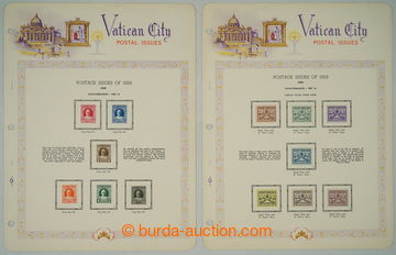 275921 - 1929-1945 [SBÍRKY]  sbírka na 13 listech, kompletní séri