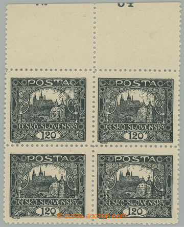 275973 -  Pof.21D, 120h šedá, 4-blok s horním okrajem s částmi p