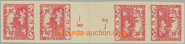 275974 -  Pof.5Mp(4), 10h červená, svislé protisměrné lehce pře