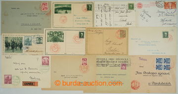 275977 - 1921-1936 PŘÍLEŽITOSTNÁ RAZÍTKA / sestava 10ks celistvo