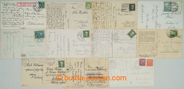 275989 - 1922-1938 POHLEDNICE / sestava 11ks pohlednic s razítky rů