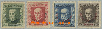 276475 - 1926 Pof.183-186, Slet 50h - 300h, kompletní základní sé