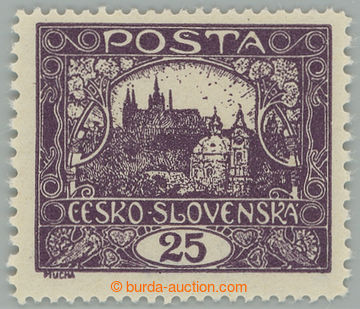 276573 -  Pof.11F, 25h violet, line perforation 13¾ : 11½; lightly 
