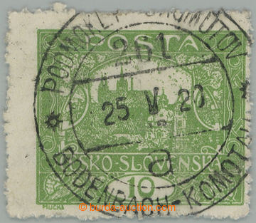 276577 -  Pof.6C IIr, 10h green, line perforation 13¾, frame type, C