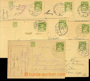 27739 - 1925-26 CDV28, comp. 8 pcs of with various production flaw a