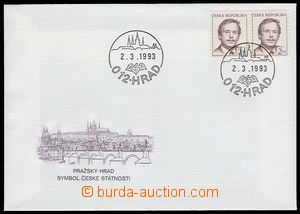 27931 - 1993 Pof.POB2, commemorative envelope Czech Post, very fine,