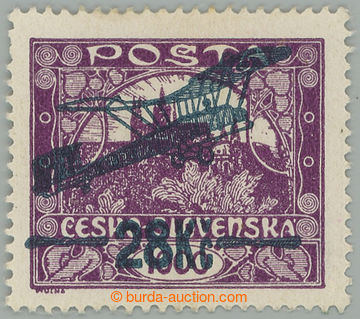 279395 -  Pof.L3B, I. letecké provizorium 28Kč/1000h fialová, HZ 1