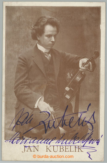 279912 -  KUBELÍK John (1880-1940), slavný Czech virtuoso violinist a