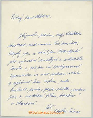 279935 -  VÁVRA Otakar (1911-2011), important Czech film film directo