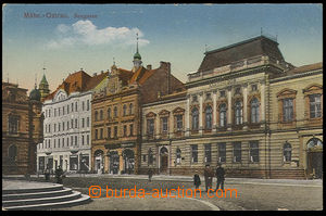 28005 - 1916 Moravská Ostrava, Neugasse, barevný, jednozáběrový