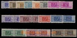 28012 - 1946-52 balíkové známky Mi.66-80, kompletní řada, luxus