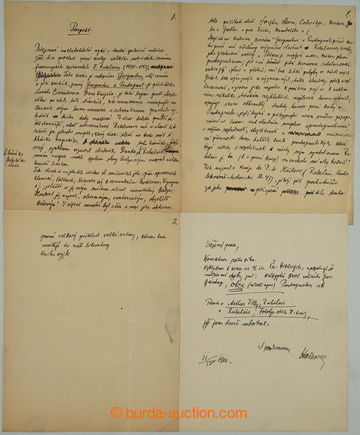 280132 - 1911 HAŠKOVEC Prokop Miroslav (1876-1935), Czech literary hi