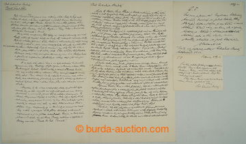 280142 - 1920-1924 ZAHRADNÍK-BRODSKÝ Bohumil (1862-1939), Czech prose