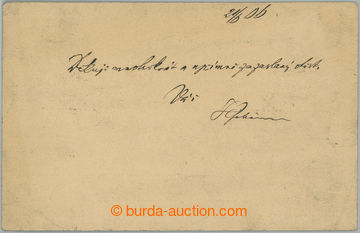 280160 - 1906 GEBAUER John (1838-1907), Czech bohemista, in his/her/i