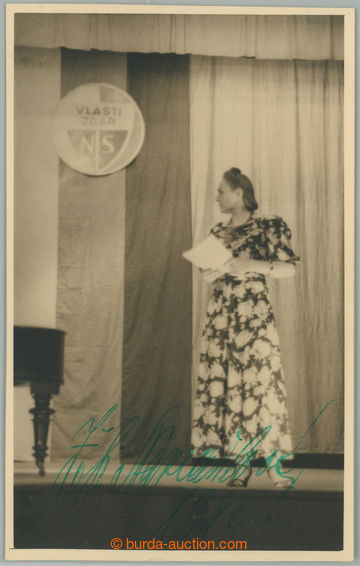 280583 - 1940 KABÁTOVÁ Zita (1913-2012), slavná Czech actress, portra