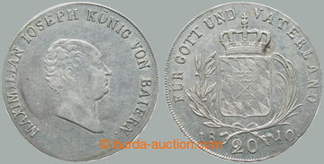 280682 - 1810 BAVORSKO / Maximilian I. Josef (1806 - 1825), 20 krejca