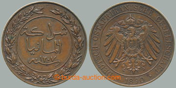 280685 - 1890 NĚMECKÁ VÝCHODNÍ AFRIKA / Vilém II. (1888 - 1918), 1 pe