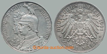 280689 - 1901 NĚMECKÉ CÍSAŘSTVÍ / PRUSKO / Vilém II. (1888 - 1918), p
