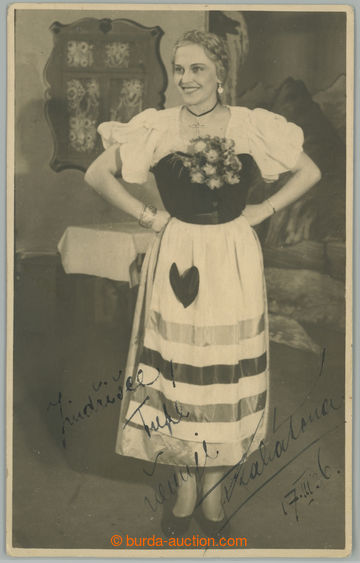 280855 - 1936 KABÁTOVÁ Zita (1913-2012), slavná Czech actress, portra