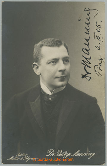 280902 - 1905 MANNING Philipp (1869-1951), britsko-německý theatre an