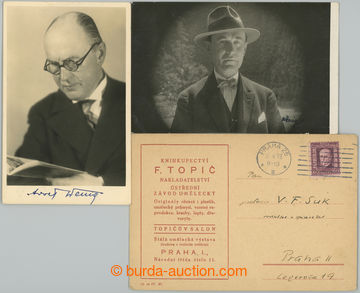 280964 - 1928-1934 WENIG Adolf Francis (1874–1940), Czech writer, ped