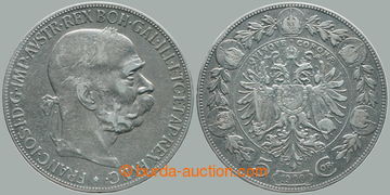 281016 - 1900 František Josef I. (1848-1916), 5 koruna 1900 b.z.; dro
