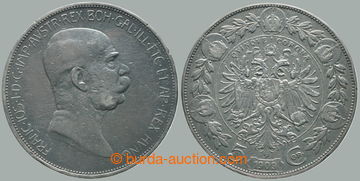 281020 - 1909 František Josef I. (1848-1916), 5 koruna 1909 b.z., typ