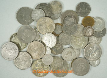 281049 - 1841-2006 VELKÁ BRITÁNIE A KOLONIE / sestava cca 40ks mincí 