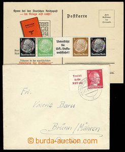 28108 - 1940-42 letter with 12Pf A. Hitler with imprinted advertisin