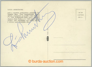 281082 - 1965? ARMSTRONG Louis (1901-1971), slavný American jazzový t