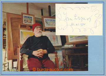 281089 - 1974 ZRZAVÝ John (1890–1977), important Czech painter, graph