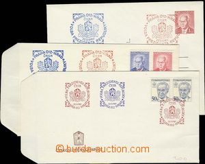 28129 - 1980-85 ministry special postmark in/at blue and red color t